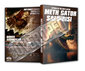Meth gator Saldırısı - Methgator - 2023 Türkçe Dvd Cover Tasarımı